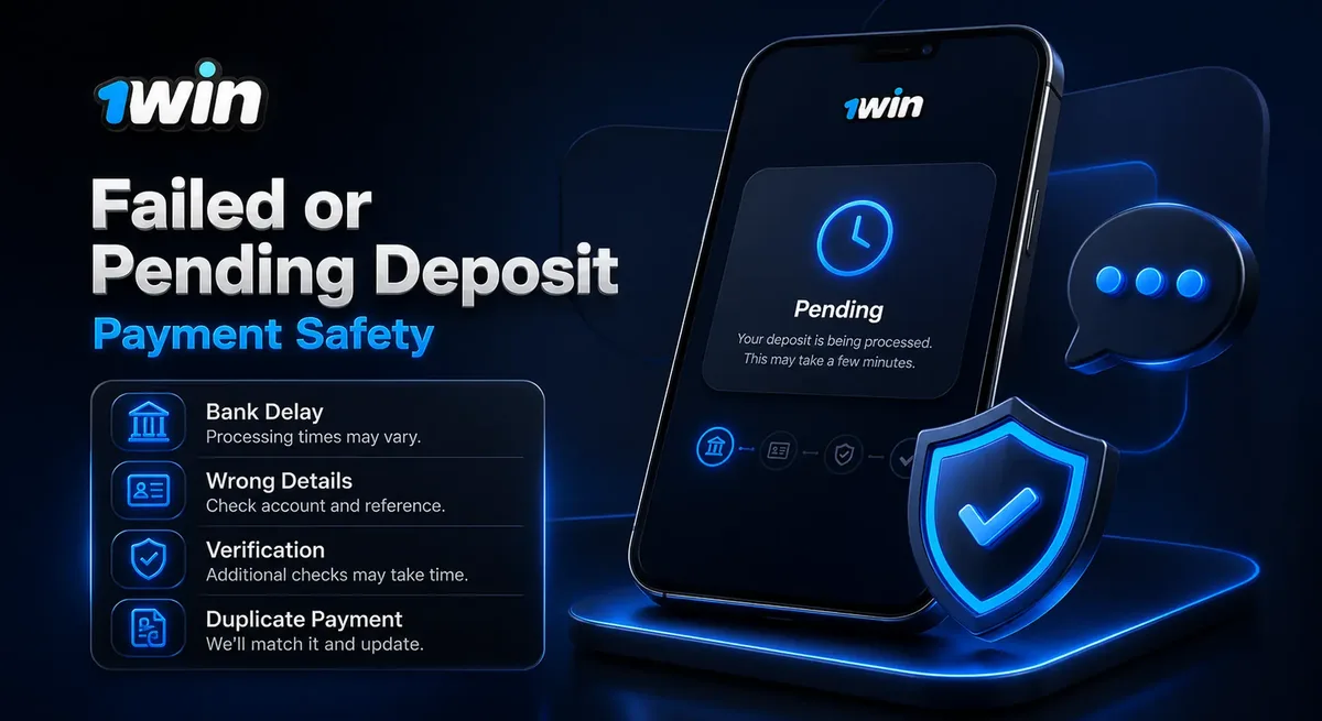 1win Malaysia pending or failed deposit and payment scam safety
